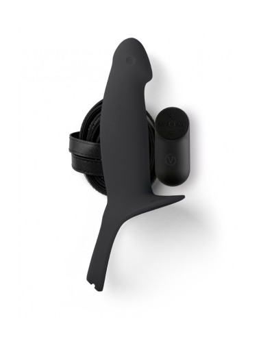 GAINE PENIS AVEC VIBRATION H4 - TAILLE L - Noir