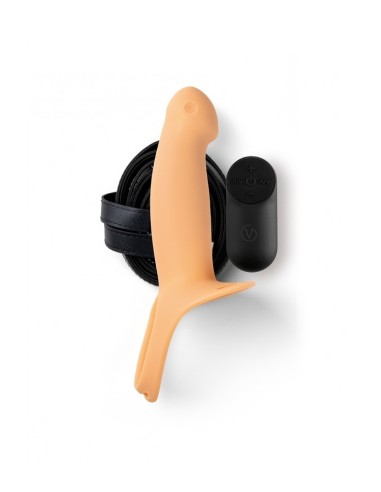 FUNDA PARA PENE H3 CON VIBRACIÓN - TALLA S - Carne