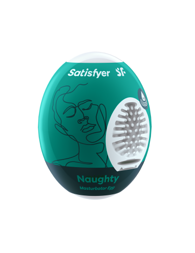 Naughty Masturbator Egg - Turquoise