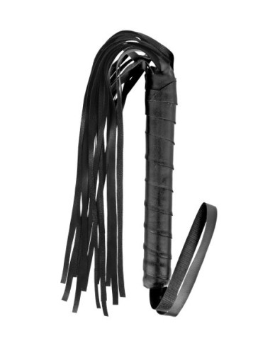 Fetish Tentation faux leather whip 15 straps