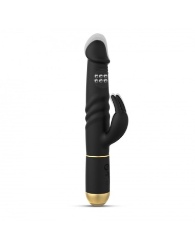 Furious Rabbit 2.0 vibrator - zwart en goud