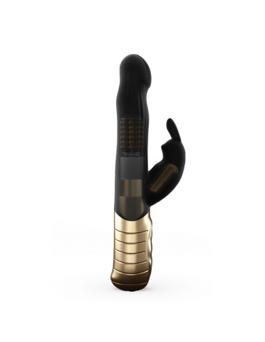 Dorcel Baby Rabbit Vibrador 21 cm 2.0 - Negro y Dorado