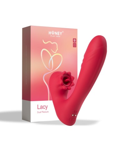 Lacy - G-spot vibrator with tongue for the clitoris