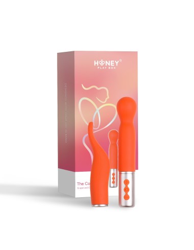 Partschinite - The naughty collection - Vibrador de cabeza intercambiable naranja