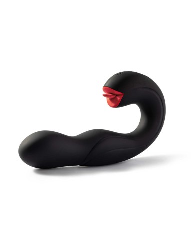 Joi Pro 2 Black - Vibrador - Lamedor de clítoris giratorio con cabezal de control remoto para Punto G