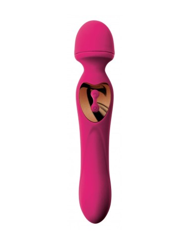 AGÔN WAND VIBRADOR 2 EN 1 - ROSA