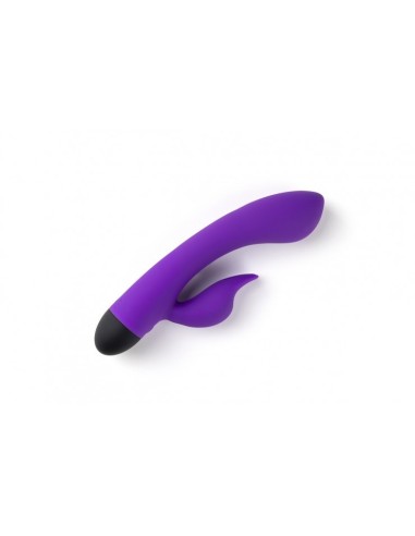 VIBRADOR RECARGABLE V7 CONEJO MORADO