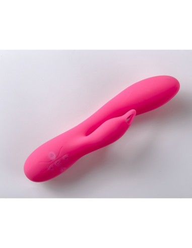 VIBROMASSEUR RECHARGEABLE V2 ROSE STIMULATEUR CLITORIS