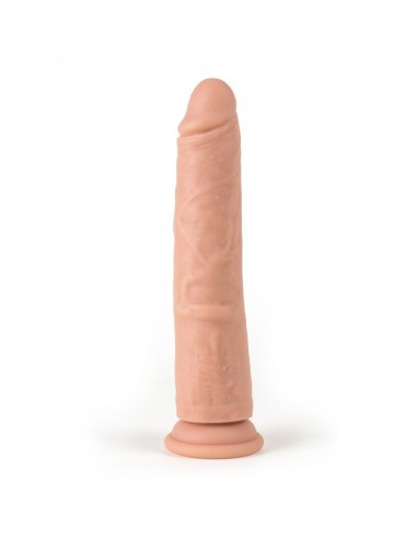 REALISTISCHE VIBRATOR EN ROTATIE R8 21CM MET AFSTANDSBEDIENING Flesh