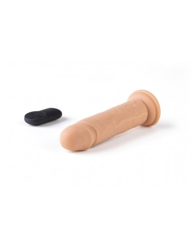 REALISTIC VIBRATOR R15 FLESH 16.5CM WITH REMOTE CONTROL flesh