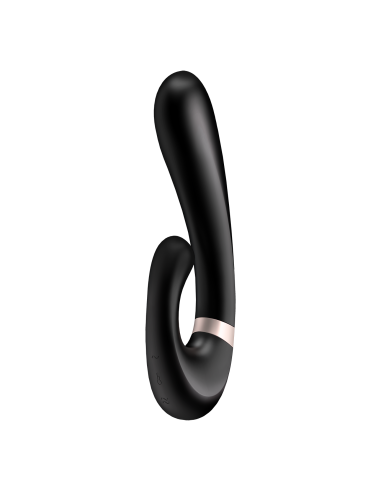 Satisfyer Heat Wave Connect App Estimulador de Clítoris y Vibrador de Punto G - Negro