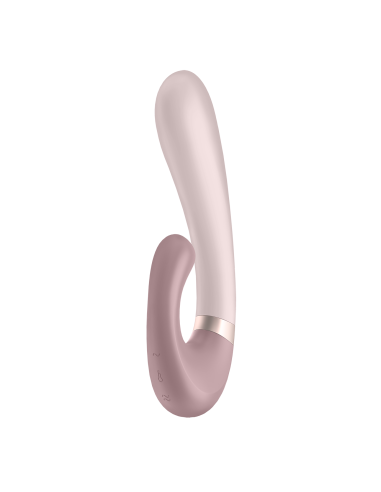 Satisfyer Heat Wave Connect App Clitoral Stimulator and G-Spot Vibrator - Purple