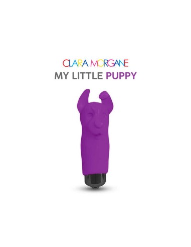 Mini vibromasseur My little Puppy Clara Morgane - Violet