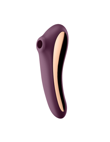 Estimulador y Vibrador Satisfyer Dual Kiss - Morado