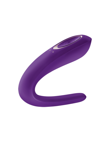 Estimulador de parejas Satisfyer Double Classic - Morado