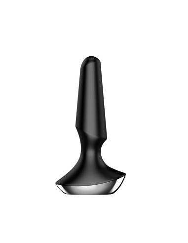 Satisfyer Plug-ilicious 2 connected vibrating anal plug - Black