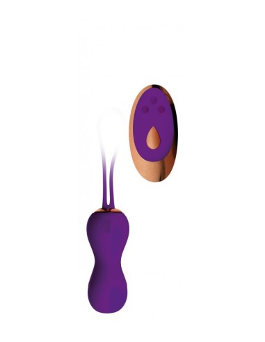 HUEVO VIBRADOR A CONTROL REMOTO LIGIE MORADO