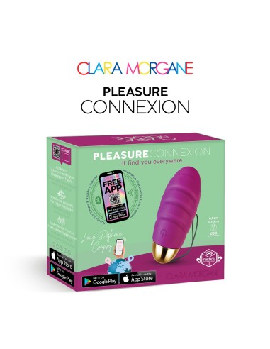 Pleasure connection Violet - Vibrating egg