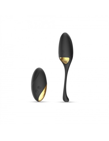 Dorcel Secret Orgasm Vibrating Egg - Black and Gold