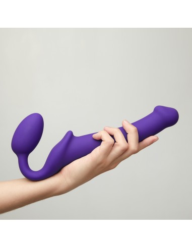 Non-Vibrating Strap-on - Purple