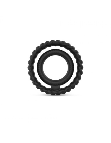 Dorcel Dual ring cockring - Black