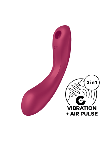 Curvy Trinity 1 - 3 en 1 Rojo Satisfyer