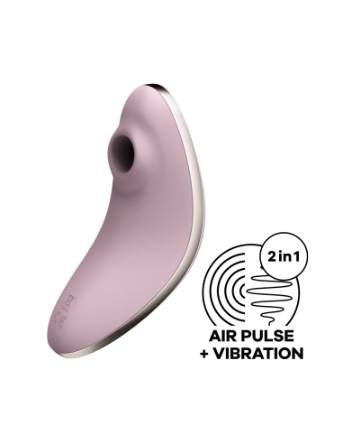 Vulva Lover Satisfyer Stimulator and Vibrator - Pink