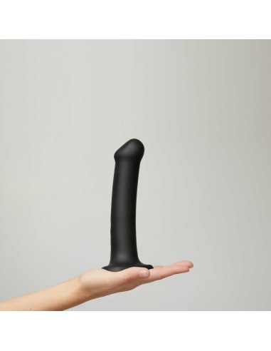 Dildo Double Densité semi realiste - Noir