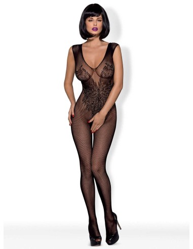 N112 Bodystocking Black