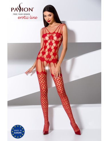 BS067R Bodystocking - Rood