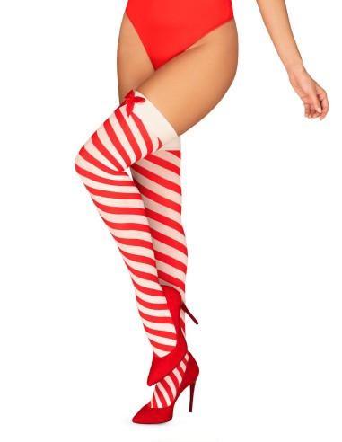 Christmas Kissmas Stockings - Red