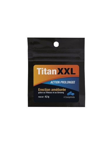 Titan XXL Homme - 4 comprimés