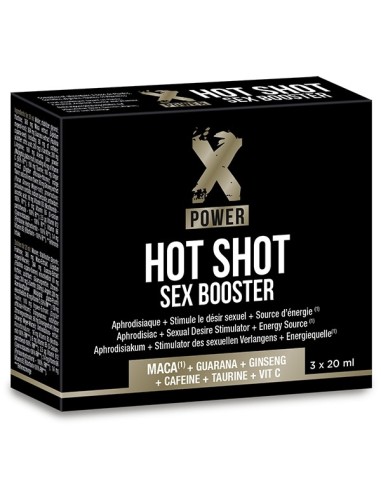 Hot Shot Seksbooster - 3x20 ml