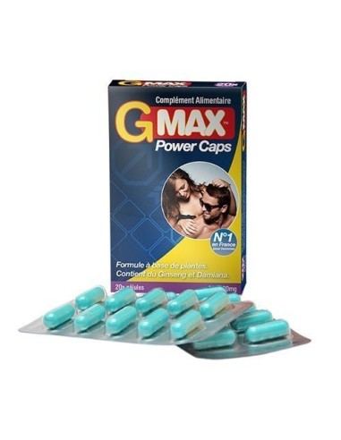 Gmax Power Caps Heren - 20 capsules