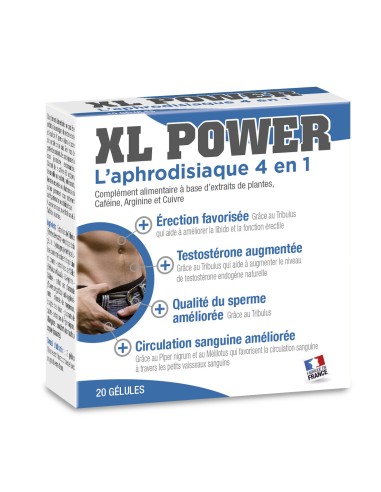 XL Power Homme - 20 cápsulas