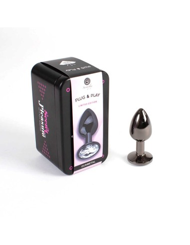 Plug anal Secret Play - Gunmetal