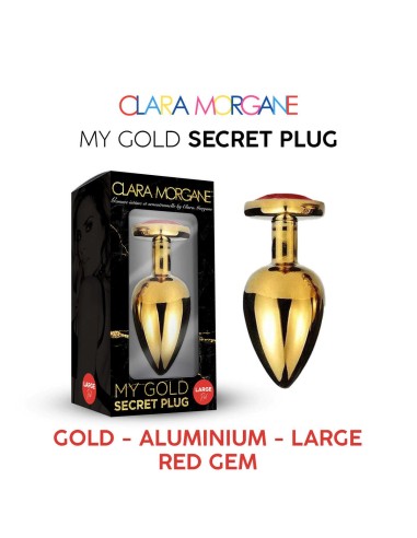 My Gold Secret Plug - Red