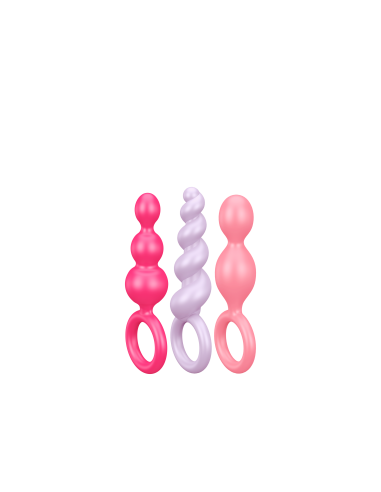 Satisfyer Booty Call anal plug 3 pcs - Multicolor