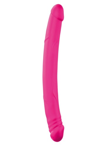 Real Double Do Magenta Dildo - Pink