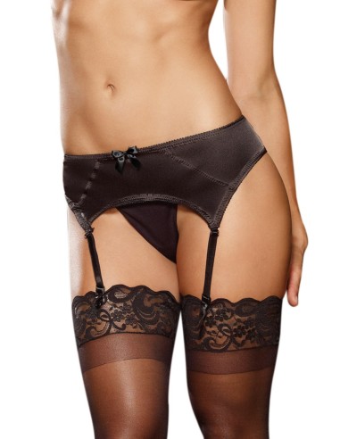 Satin suspender belt - DG9382