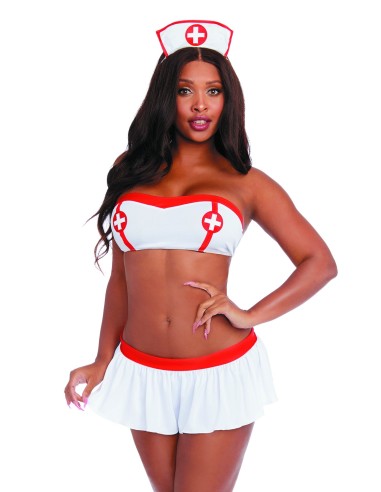 4-piece nurse costume - DG12227COS