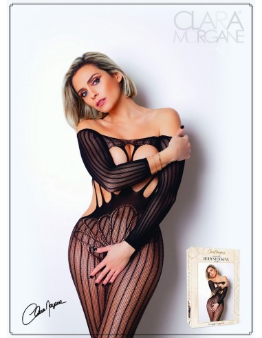 Bodystocking manches longues seins nus - Le Numéro 5 - Collection Bodystocking - CM99005