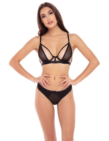 Ensemble 2 pièces noirs - REN53020-BLK