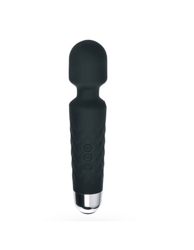 Black Wand Vibrator - 20 speeds -D03023BLK