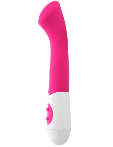 Vibrador rosa cabeza plana especial punto G - CR-BOZ015PNK