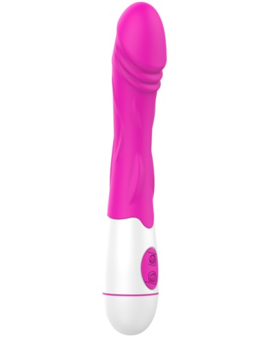 Vibrador silencioso rosa 30 programas - CR-BOZ041PNK