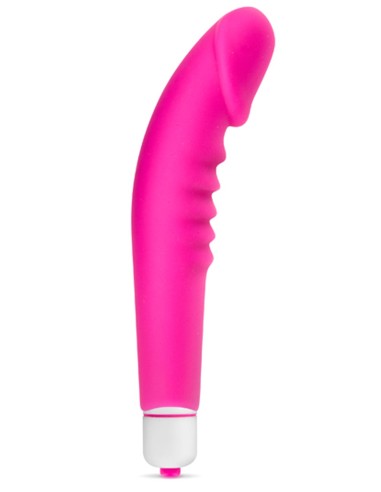 Realistic pink silicone G-spot stimulator vibrator 7 speeds - CC5740100050