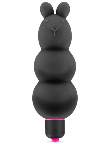 Black stimulator vibrator 7 speeds waterproof silicone - CC5740000010