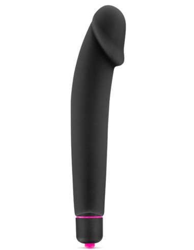 Vibrador negro 7 velocidades realista silicona suave - CC5740070010