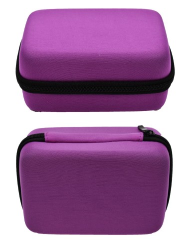 Paarse opbergdoos met schelpen - EVABOXPURPLE